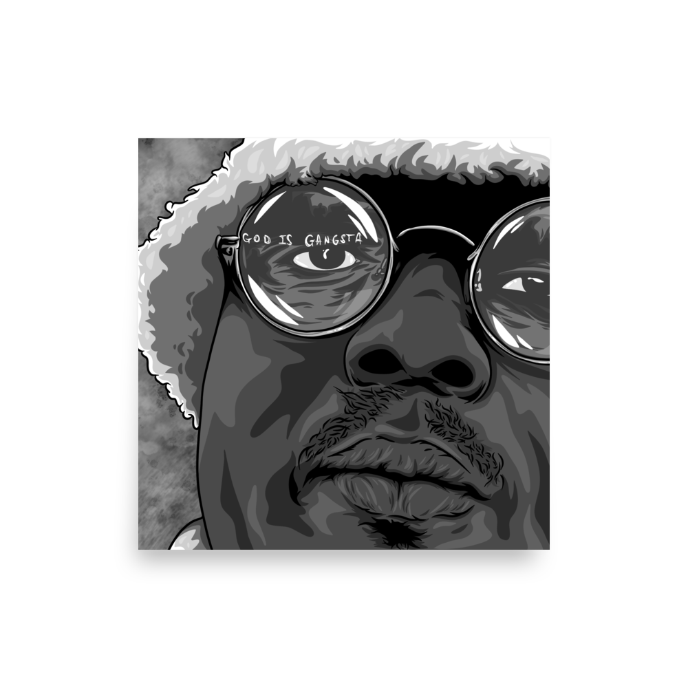 "God Is Gangsta" Poster