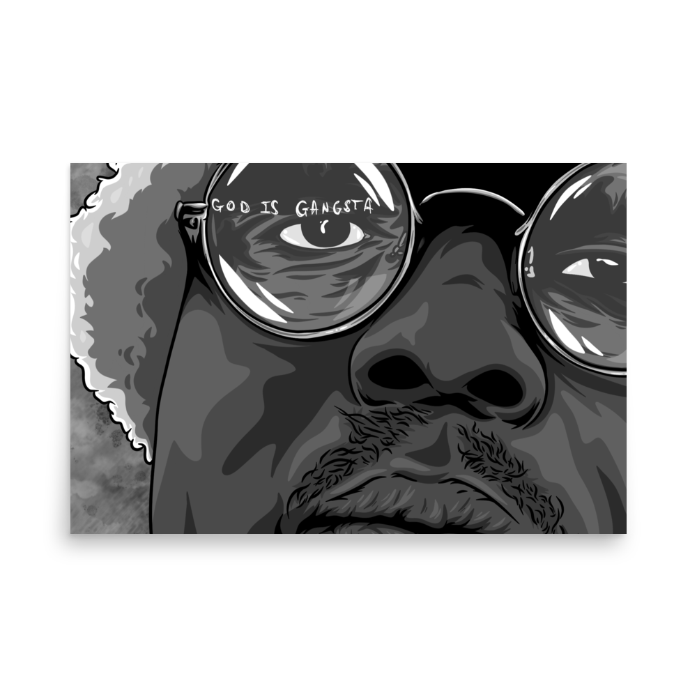 "God Is Gangsta" Poster